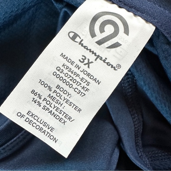 ❗️END OF YEAR SALE NWT $24.99 C 9 Champion Plus Size Ventilated Long Sleeve Top - Picture 6 of 6